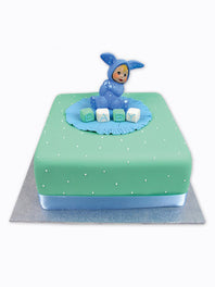 Bunny Baby Birthday Cake