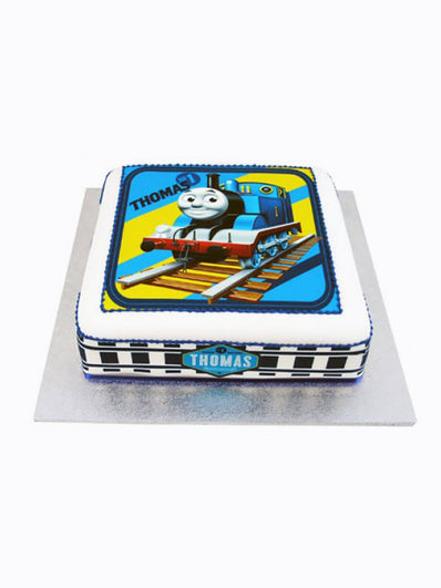 Thomas the Tank Engine Square Cake