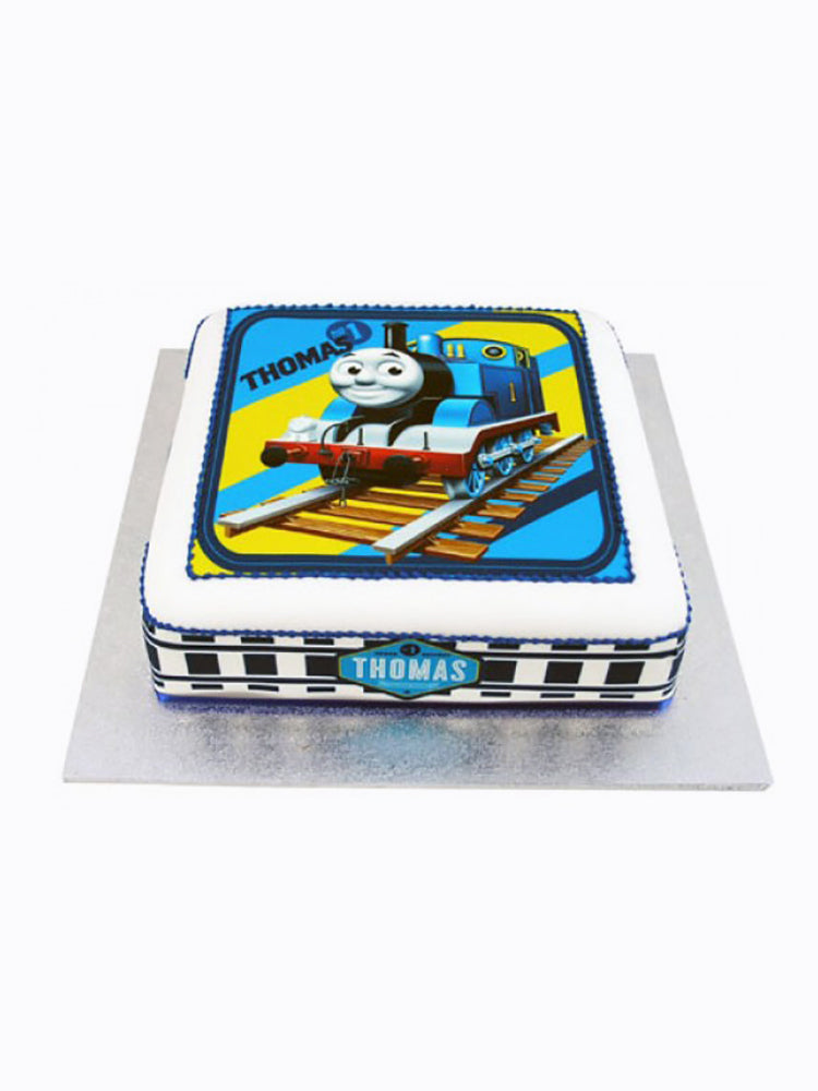 Thomas the Tank Engine Square Cake