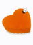 Orange Velvet Heart