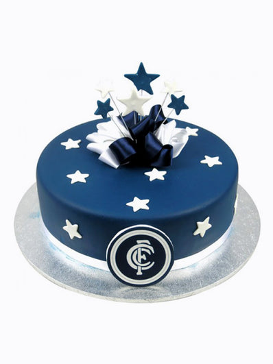 AFL Football Team Cake W Stars